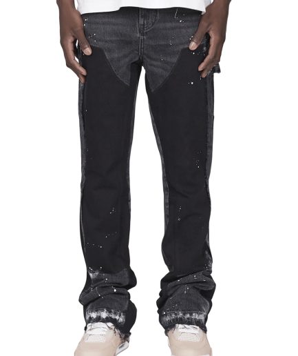 REPUTATION FLARE DENIM- BLACK