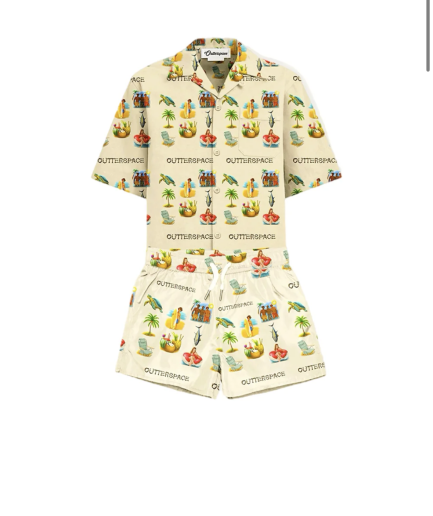 OUTTER SPACE HOLIDAY 2 PIECES